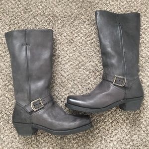 Frye 700 buckle boots